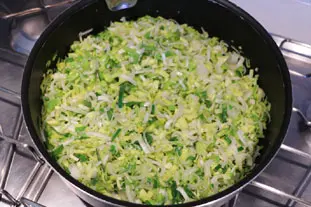 Fondue de poireaux : Étape 4