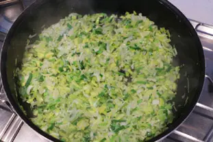 Fondue de poireaux : Étape 5