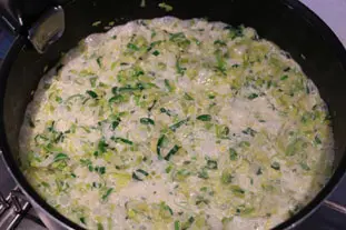 Fondue de poireaux : Étape 7