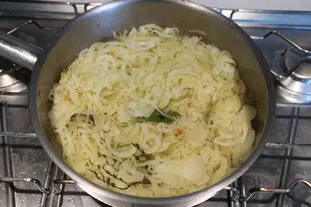 Fondue d'oignons : Étape 4