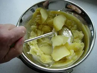 Purée de pommes de terre : Étape 4