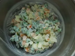 Macédoine de légumes : Étape 9