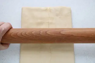 Pâte levée feuilletée (pâte à croissants) : Étape 14