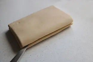 Pâte levée feuilletée (pâte à croissants) : Étape 22