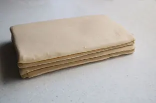 Pâte levée feuilletée (pâte à croissants) : Étape 23