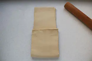 Pâte levée feuilletée (pâte à croissants) : Étape 26