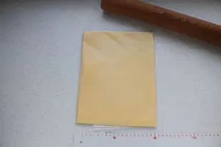 Pâte levée feuilletée (pâte à croissants) : Étape 11