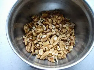 Pâte de noix : Étape 1