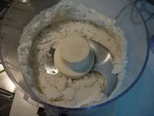 Pâte de noix de coco : Étape 1