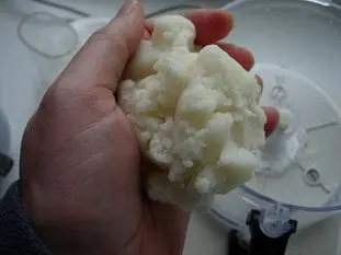 Pâte de noix de coco : Étape 4