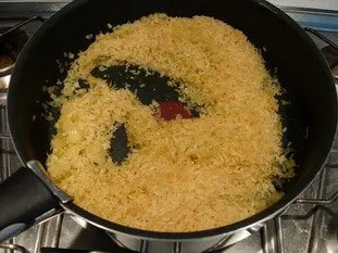 Riz pilaf : Étape 3