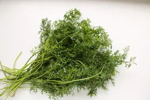 Pesto de fanes de carottes : Étape 2