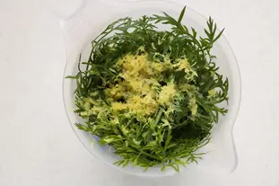 Pesto de fanes de carottes : Étape 4