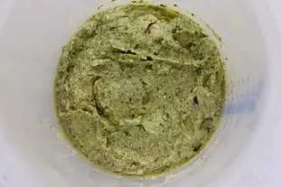 Pesto à la grecque : Étape 4