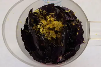 Pesto pourpre : Étape 3