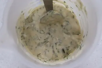 Sauce tartare : Étape 5