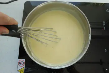 Sauce Mornay : Étape 3