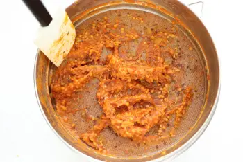 Sauce tomate (aux tomates fraiches) : Étape 12