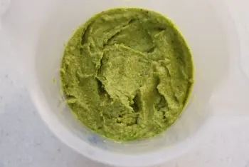 Pesto menthe et petits pois : Étape 8