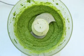 Pesto de feuilles de navets : Étape 5