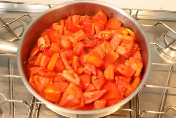 Sauce tomate de fin de saison : Étape 6
