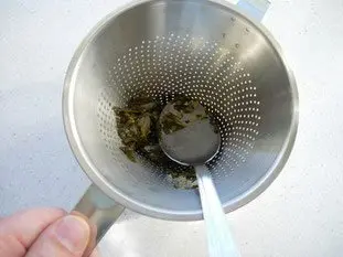 Sauce Béarnaise : Étape 4