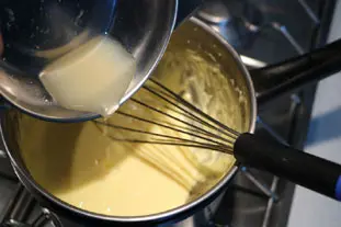 Sauce Hollandaise : Étape 6