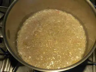 Sauce beurre blanc : Étape 2