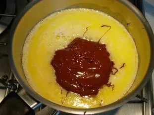 Sauce au chocolat : Étape 4