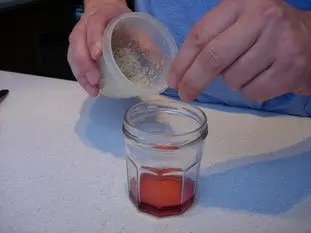 Sauce vinaigrette : Étape 2