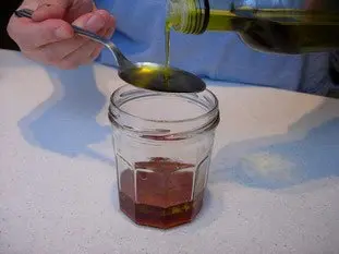 Sauce vinaigrette : Étape 5