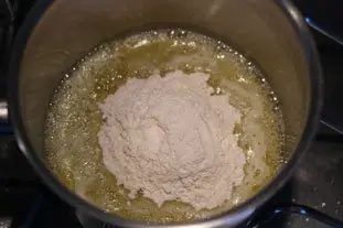 Sauce normande (pour poisson) : Étape 1