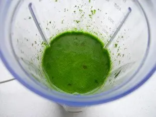 Sauce verte au persil : Étape 6