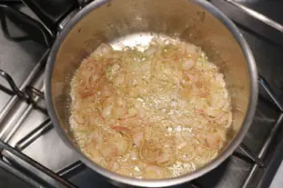 Sauce crème au vin jaune : Étape 2