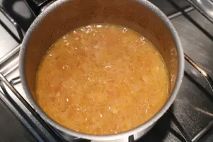 Sauce crème au vin jaune : Étape 4