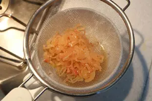 Sauce crème au vin jaune : Étape 5