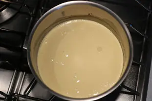 Sauce crème au vin jaune : Étape 7