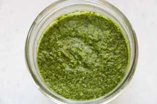 Pesto coriandre-cajou