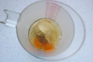 Sauce rémoulette : Étape 1