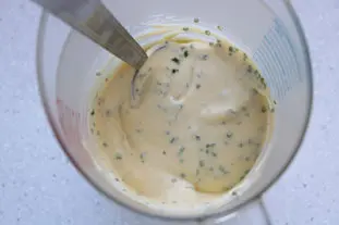 Sauce rémoulette : Étape 4