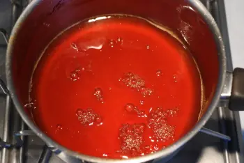 Sirop de pommes : Étape 2