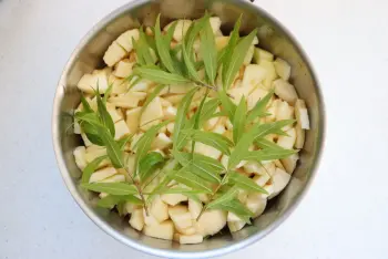 Compote de pommes à la verveine : Étape 3