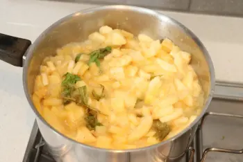 Compote de pommes à la verveine : Étape 7