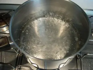 Sirop à pocher : Étape 2