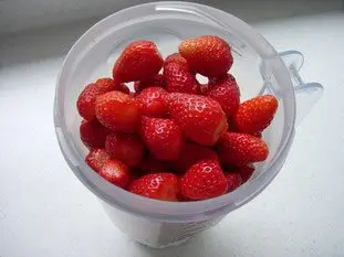 Coulis de fruits frais : Étape 1