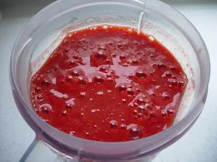 Coulis de fruits frais : Étape 2