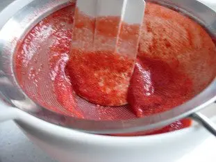Coulis de fruits frais : Étape 4