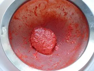 Coulis de fruits frais : Étape 5