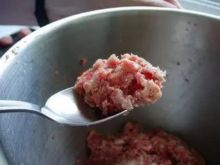 Boulettes de viandes : Étape 6