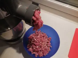 Chair à saucisse : Étape 2